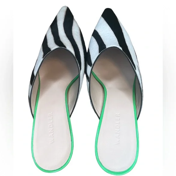 Zebra Print Wandler Heels - Picture 6 of 8